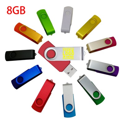 8 GB Folding USB 2.0 Flash Drive