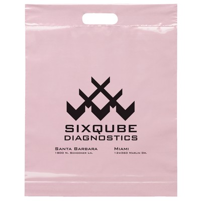 Die Cut Handle Bag - Flexo Ink Print (15" x 19" x 3")